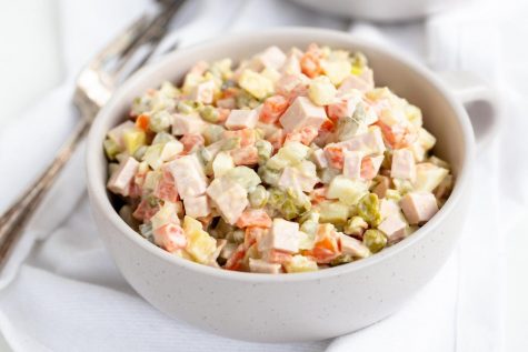 Photo Courtesy of: https://momsdish.com/recipe/189/olivier-potato-salad