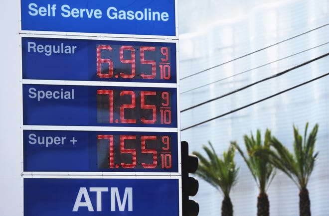 Gas Price Increase in California