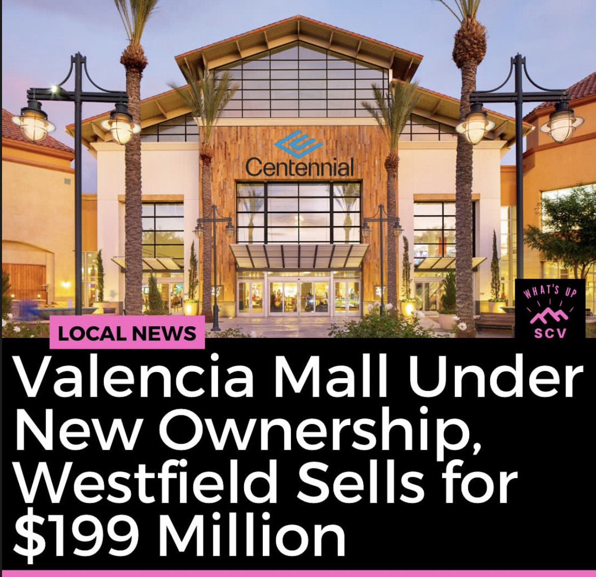Valencia Westfield Town Center Mall is Under a New Owner