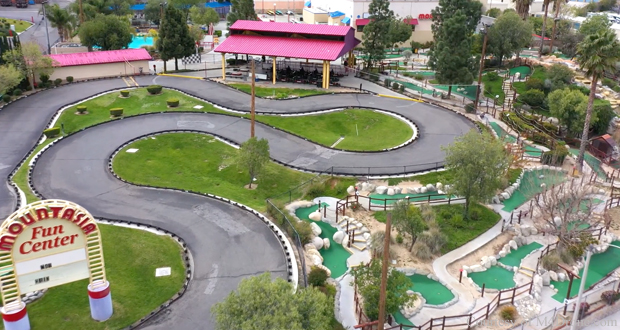 The Mountasia Family Fun Center featured a race track that was enjoyed by many families over the years. 