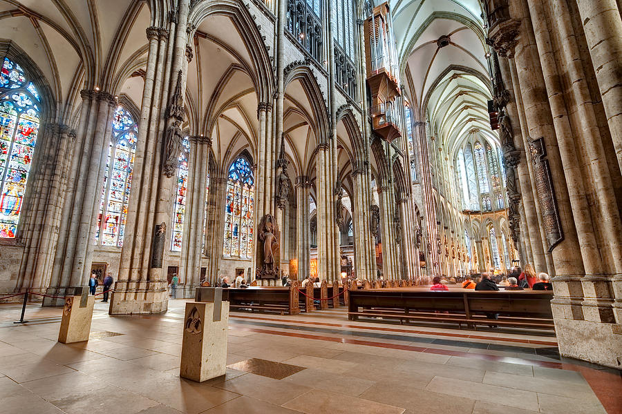 Cologne Cathedral Interior is a photograph by Pramio Garson Sembiring.