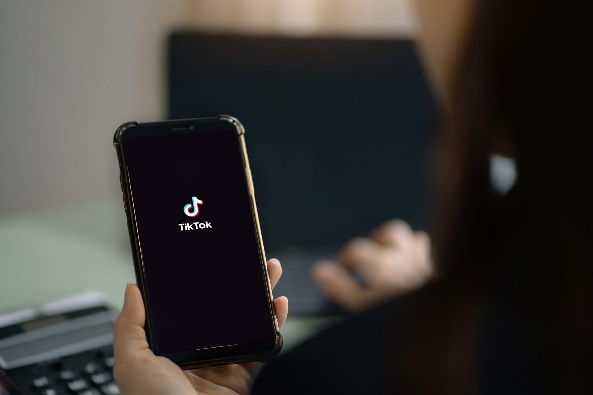 In the picture shown above, it shows TikTok taking over the world..?