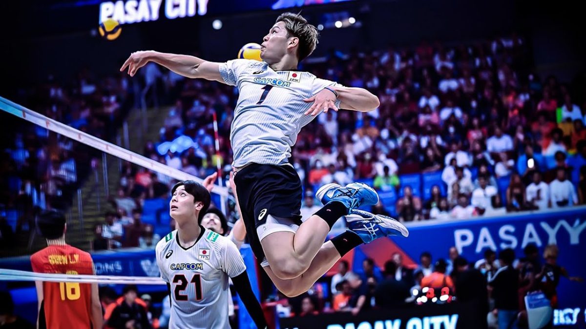 Yuji Nishida in the Olympics playing for team Japan. (Youtube: Epic Volleyball)  