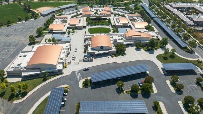 A view of the Rio Norte campus from above