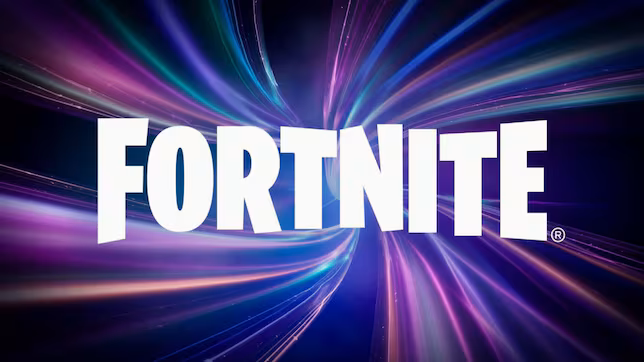 Image of Fortnite title from the big bang event.